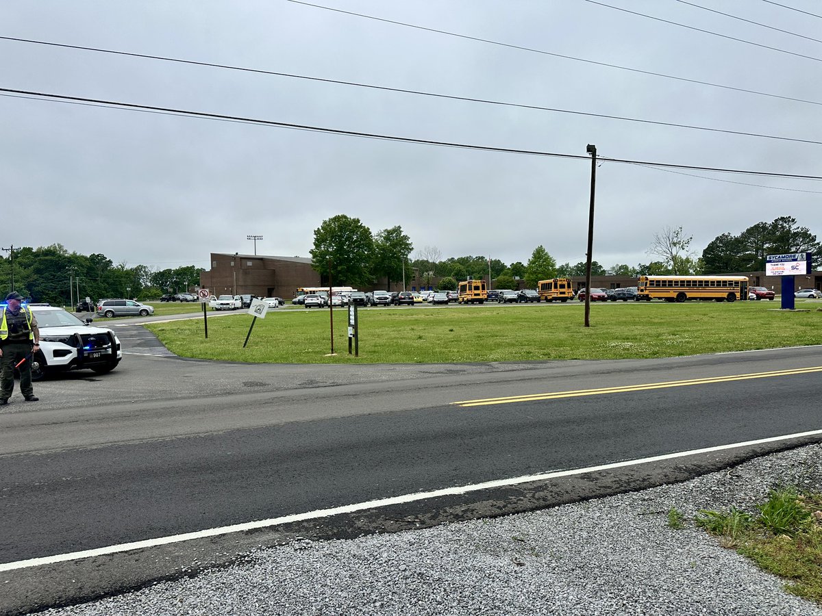 A suspicious package at Sycamore High School prompted an evacuation and major law enforcement response this morning. The building has since been cleared, but classes are canceled as a precaution while students reunite with families