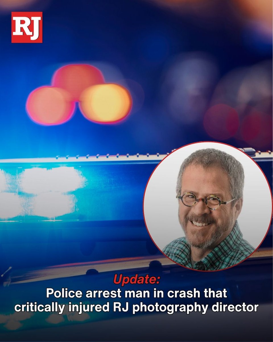 Police arrested the suspected driver in a hit-and-run crash that critically injured Sam Morris, the Las Vegas Review-Journal’s director of photography, Las Vegas police said