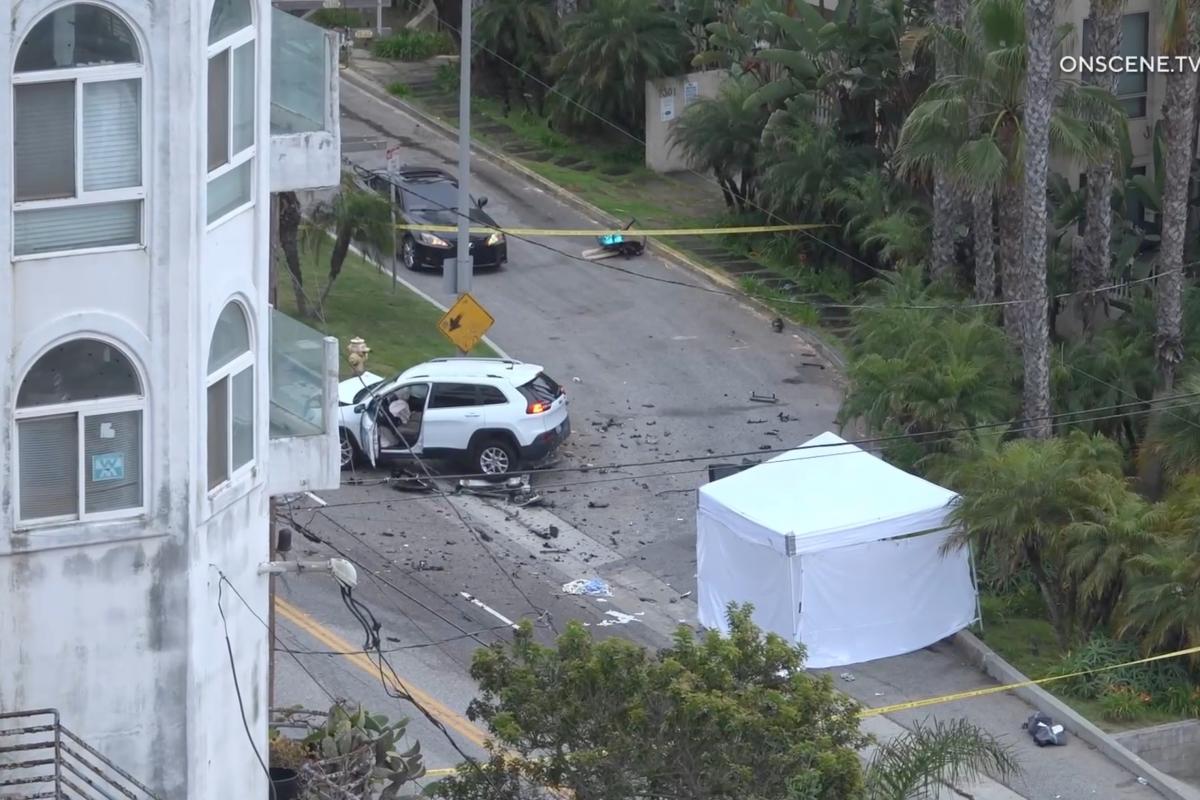 Horror as man and toddler killed in massive hit-and-run crash in Playa Del Rey