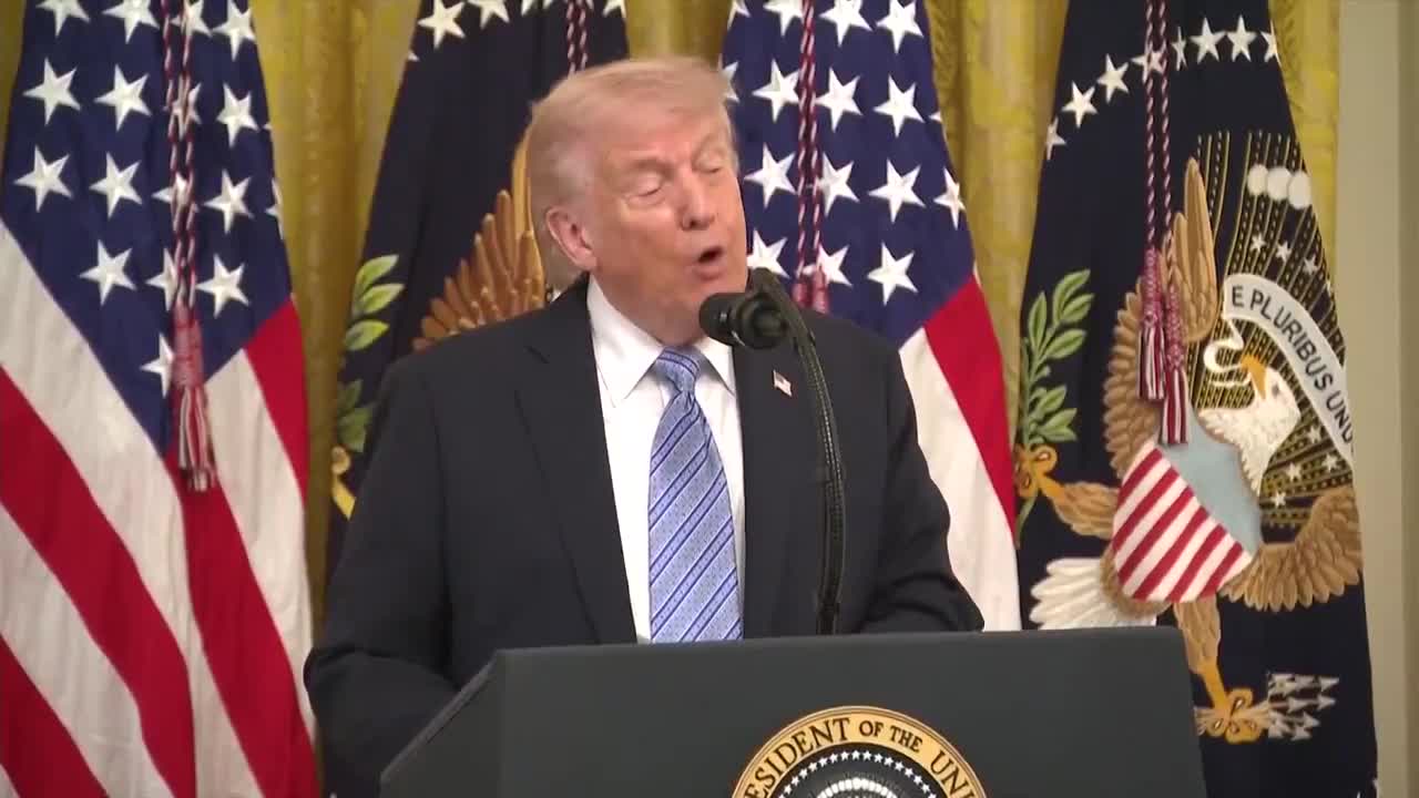 Trump: When I get out of office in, let's say, eight or nine years from now .