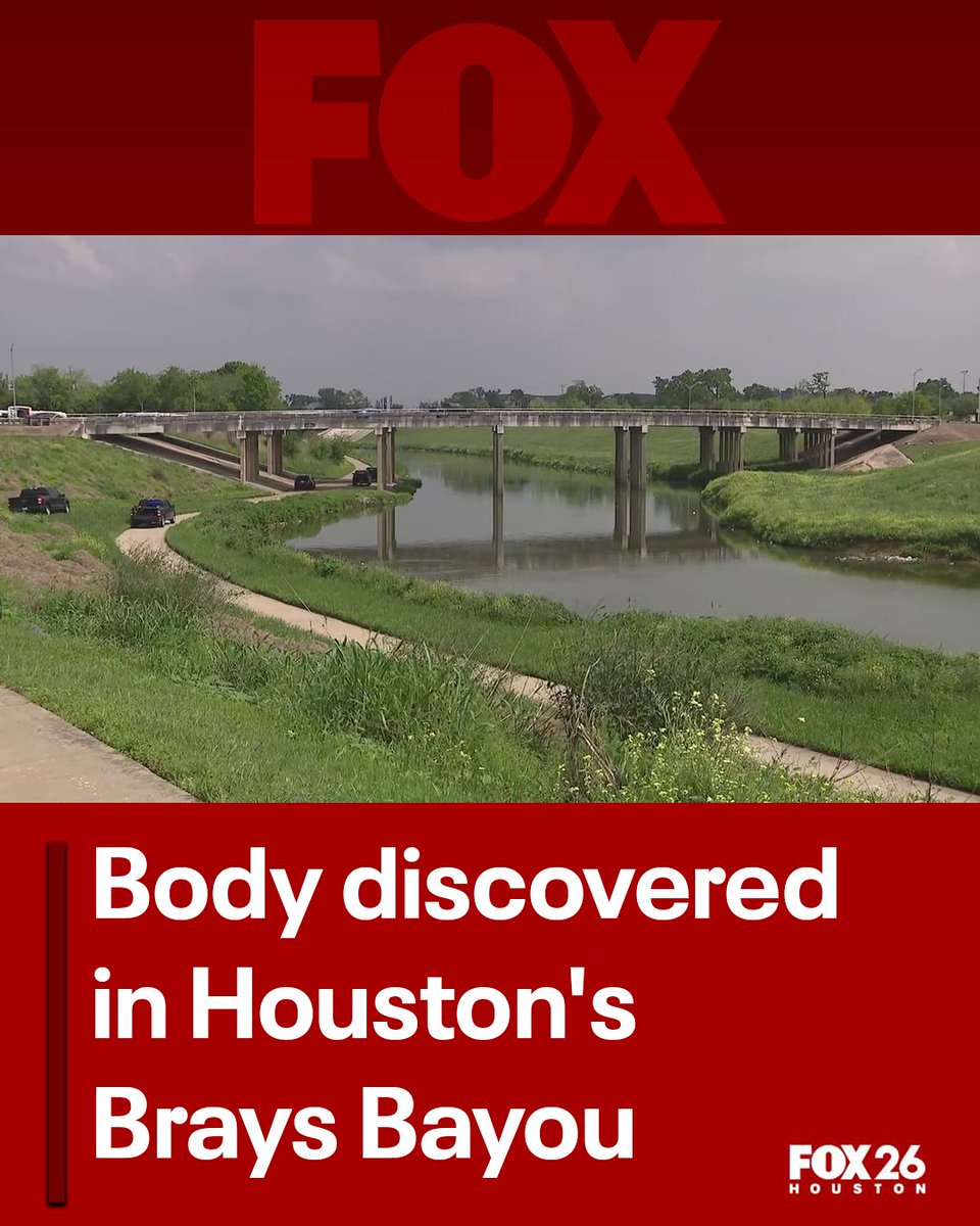 Houston Fire crews have been called to Brays Bayou after a body was found on Wednesday afternoon