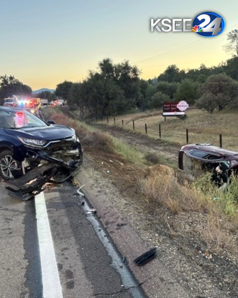 A horse was killed, and several people were injured in a crash involving two vehicles near Oakhurst, according to the California Highway Patrol
