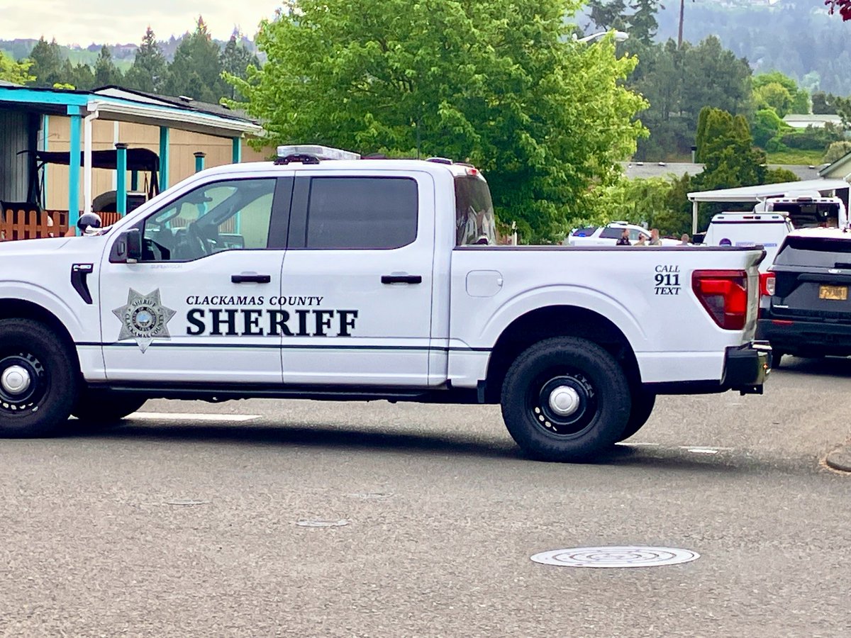 Investigating a deadly incident at a Milwaukie Mobile Home community. The park manager told a woman was backing out of her driveway and didn’t see her husband behind the car and ran over him. The crash team and Medical Examiner are on scene