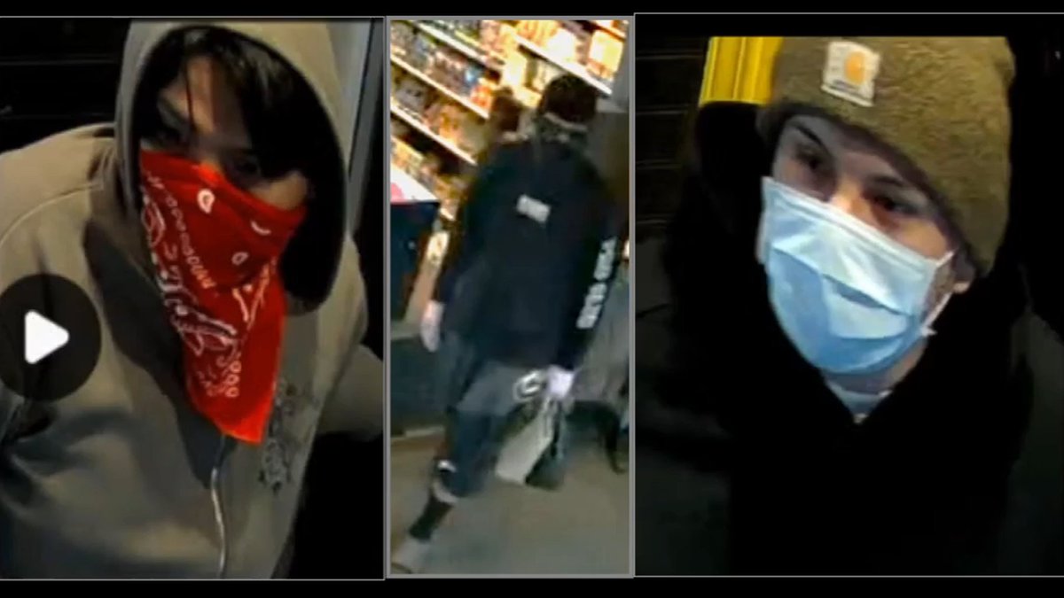 3 suspects wanted for armed robbery of SE Portland smoke shop
