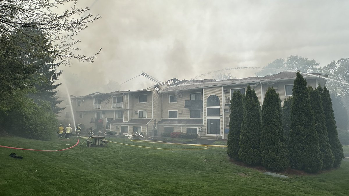 Scene North Attleborough 6th Alarm Juniper Rd
