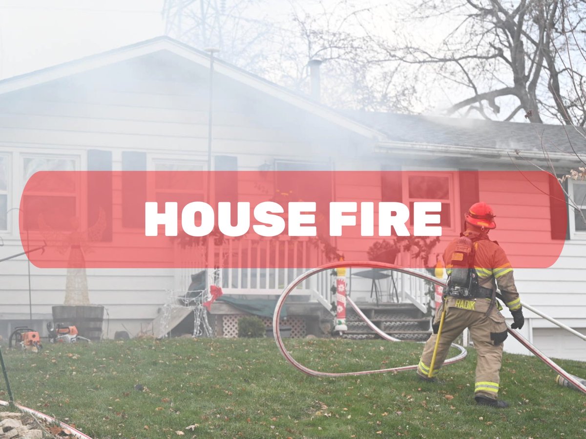 House Fire: S. 19th St and Missouri Ave Reports of a house on fire with parties trapped inside OFD: B1 B3 E31 E2 E3 T1 T31 M1 R33 Time Out: 11:02