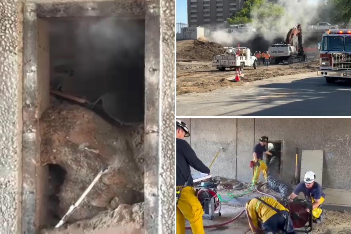 Two bodies found in underground bunker in Fresno after blaze erupted
