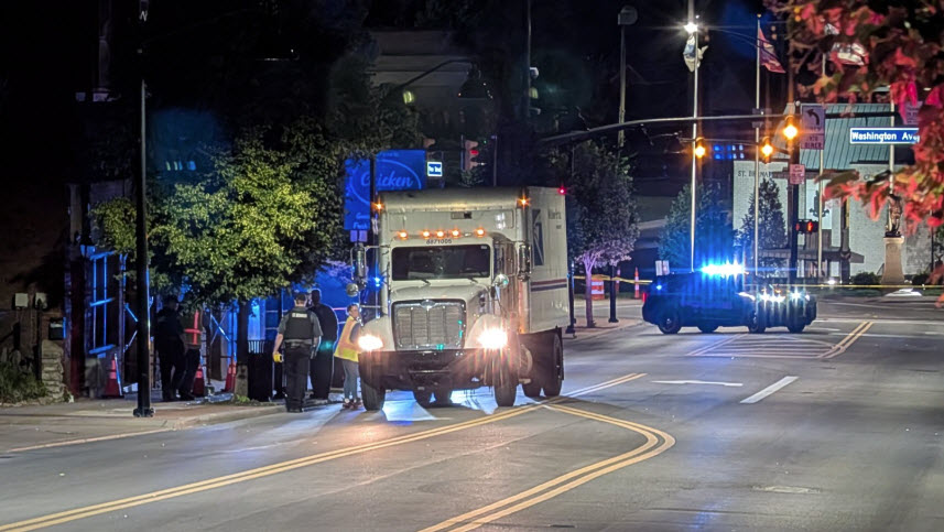 Pedestrian fatally struck by USPS delivery truck in St. Bernard, police confirm.