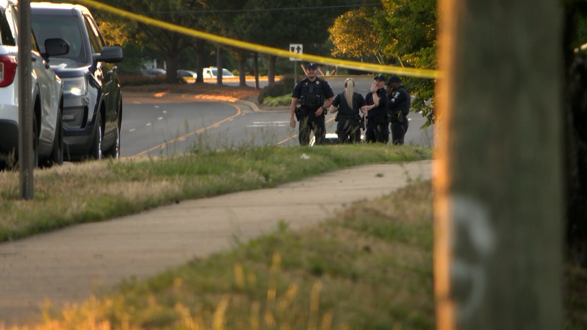 Two teens were killed in a fiery southwest Charlotte crash on Wednesday night.
