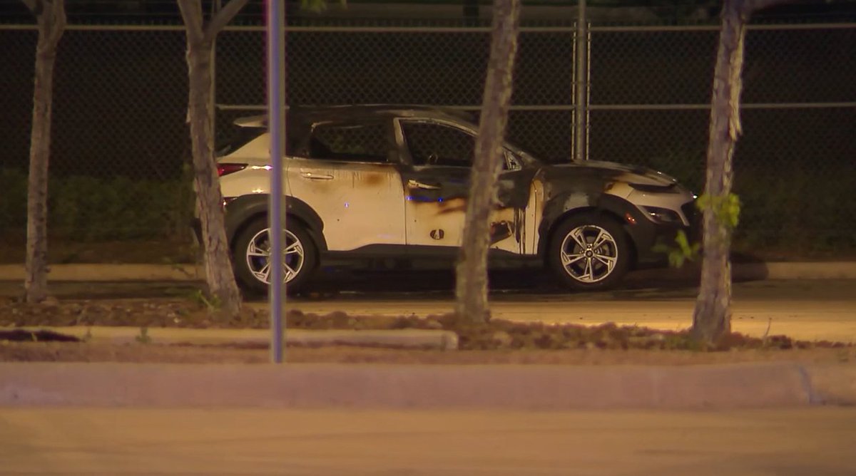 Mother charged after 2 young children found dead in burning vehicle, police say