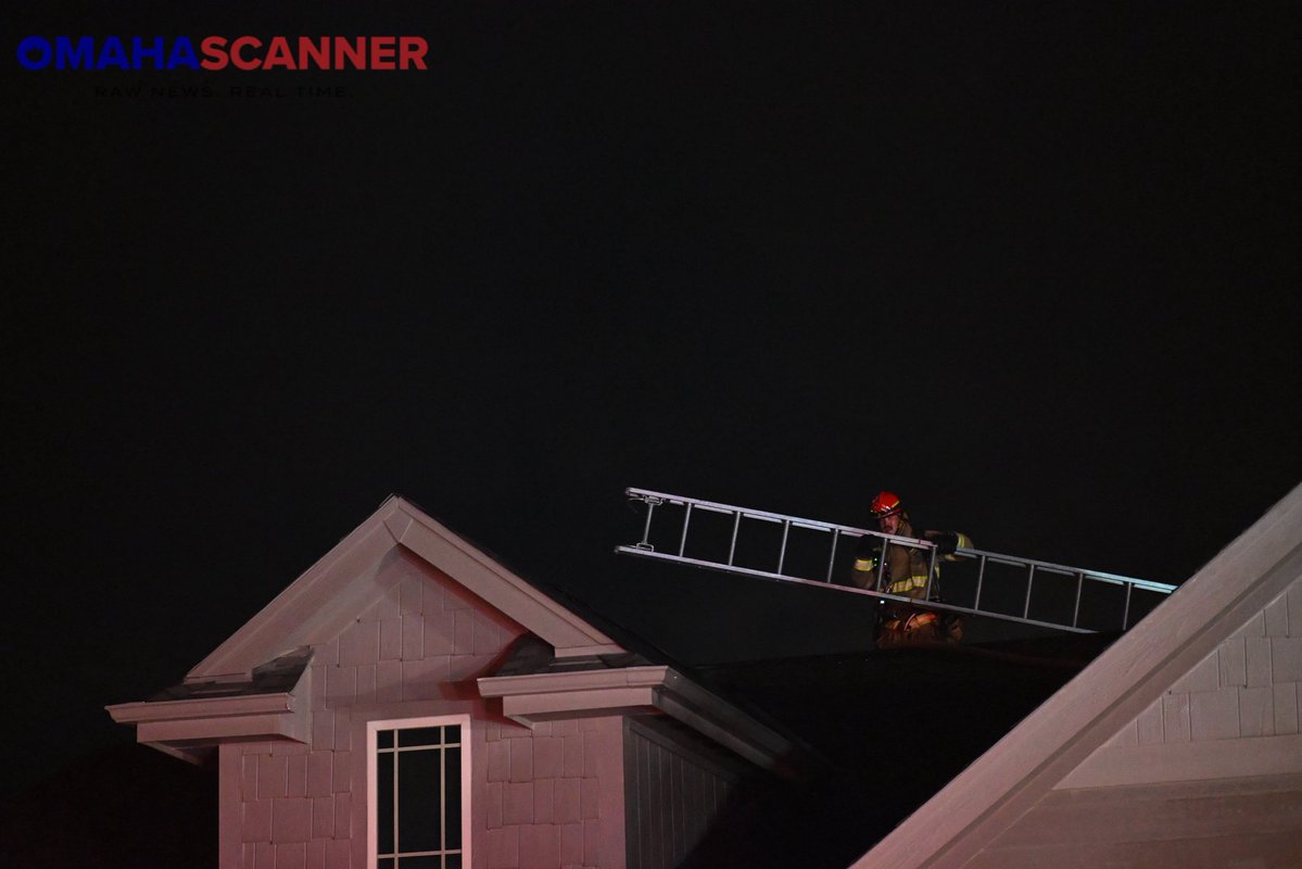 Omaha Fire and DCSO were called to a house fire near 181st and Grand Ave. Caller said the house was hit by lightning and on fire. Crews knocked down the fire quickly and no immediate injuries were reported