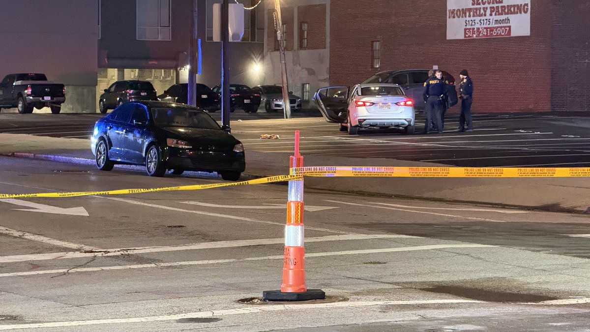 Witnesses tell they heard multiple gunshots and then saw the victim in a Nissan Altima drive into a parking lot, they say a passenger got out of the car when it stopped.