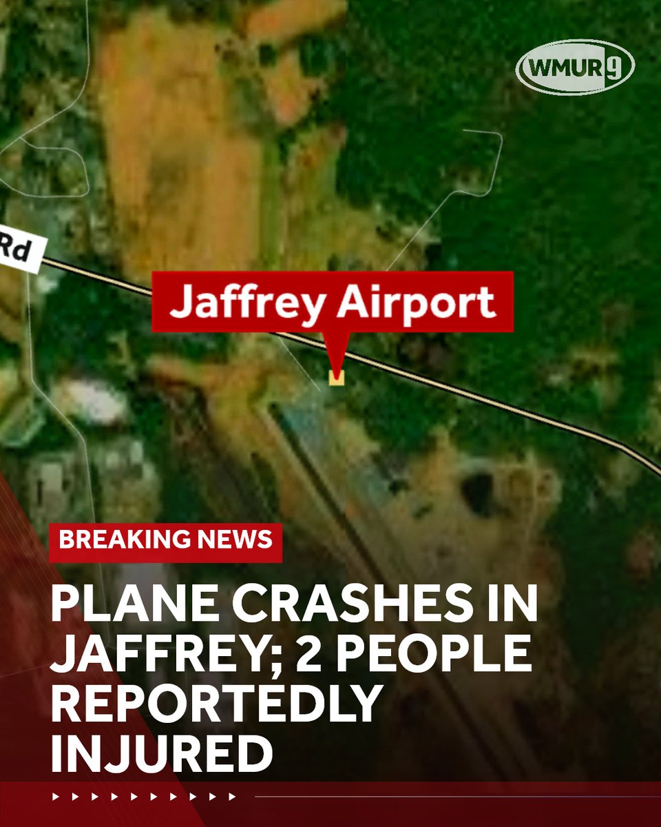 A small plane has crashed at Jaffrey Airport. Two people were injured