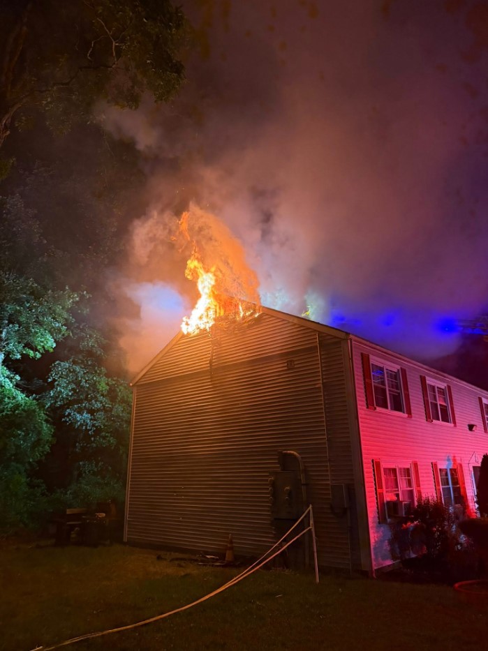 Fire crews extinguished a 2nd alarm fire at a structure in Ledyard in the early morning hours on Sunday