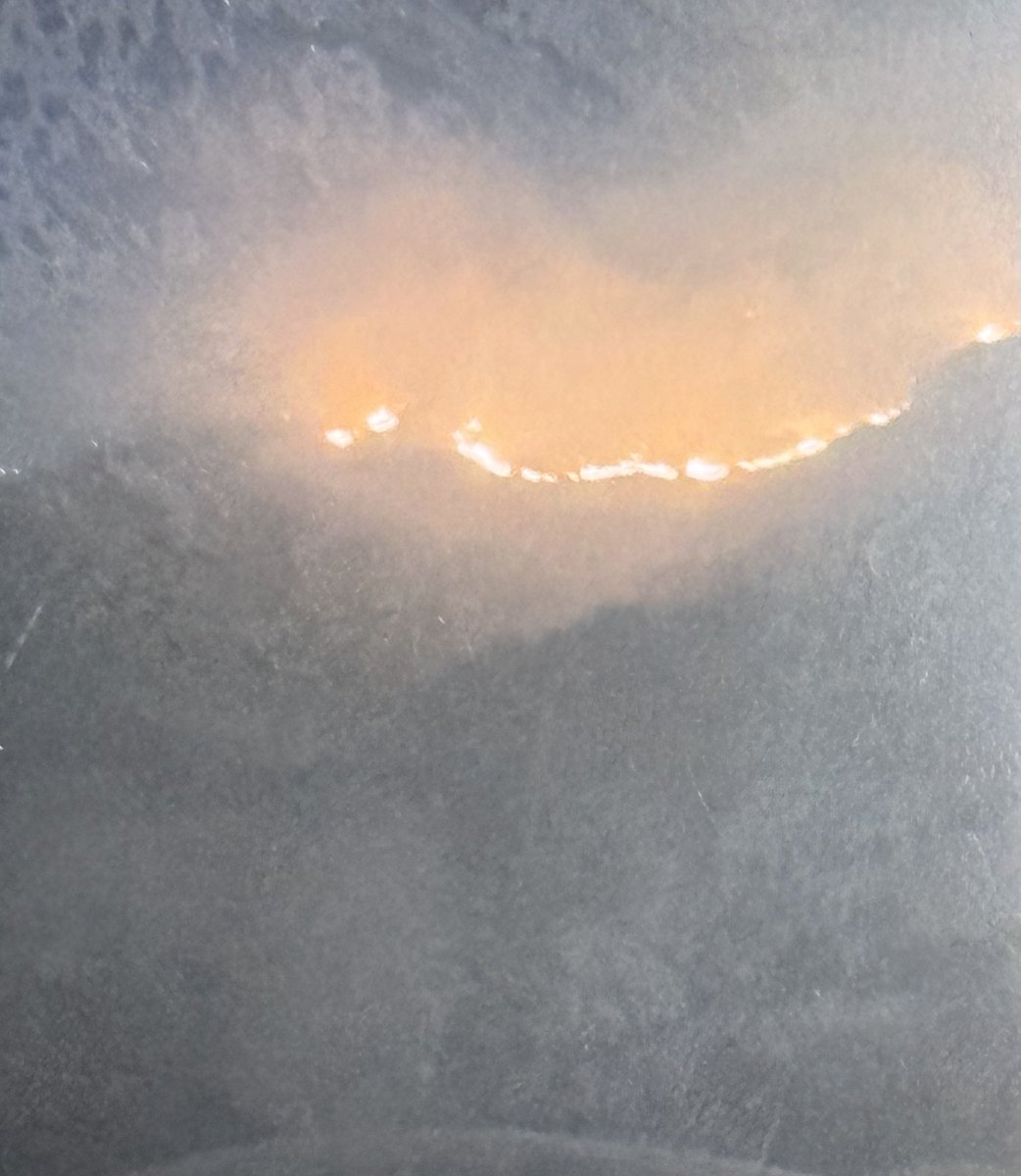 Five is at 5 acres. Slow rate of spread. Crews have reached the fire
