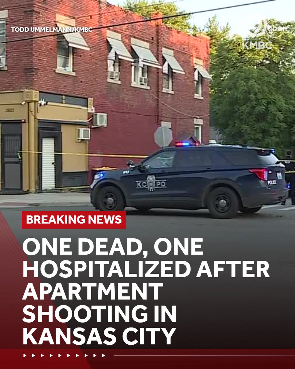 A man is dead and another is hospitalized with life-threatening injuries after a shooting inside a Kansas City apartment