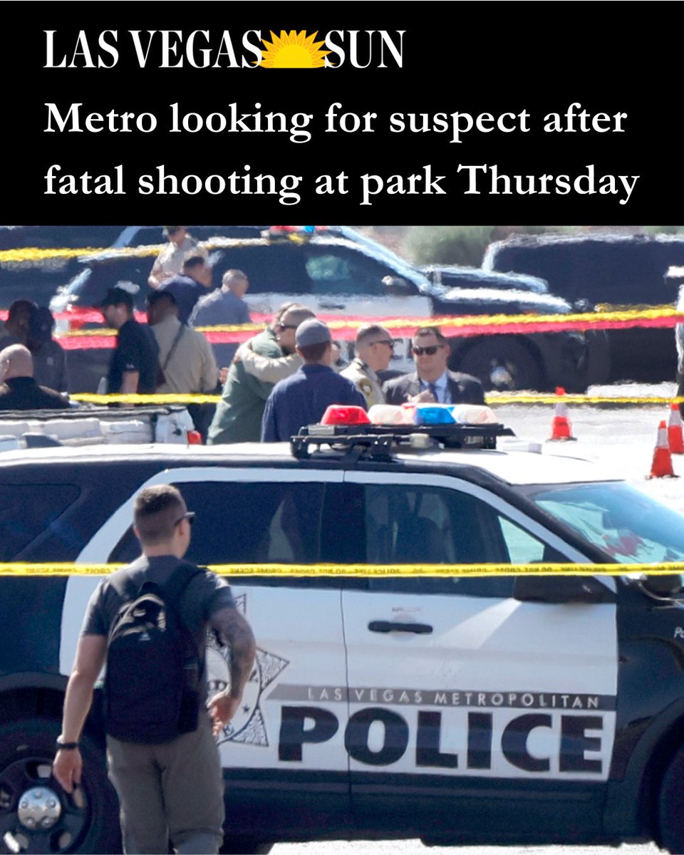 A man was fatally shot Thursday  at a Las Vegas park following an argument in the 4900 block of Lana Drive — near Harmon Avenue and Nellis Boulevard