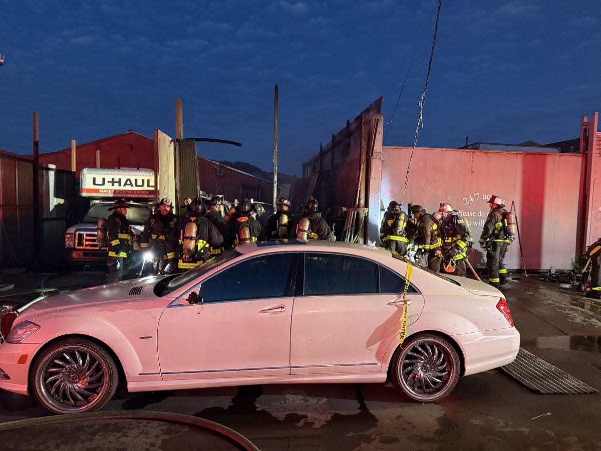 1-ALARM FIRE San Francisco Fire is on the scene of a 1-alarm structure fire in the 1200 block of Thomas Ave. Initial reports are of a fire outside of a warehouse. At this time, No injuries have been reported.