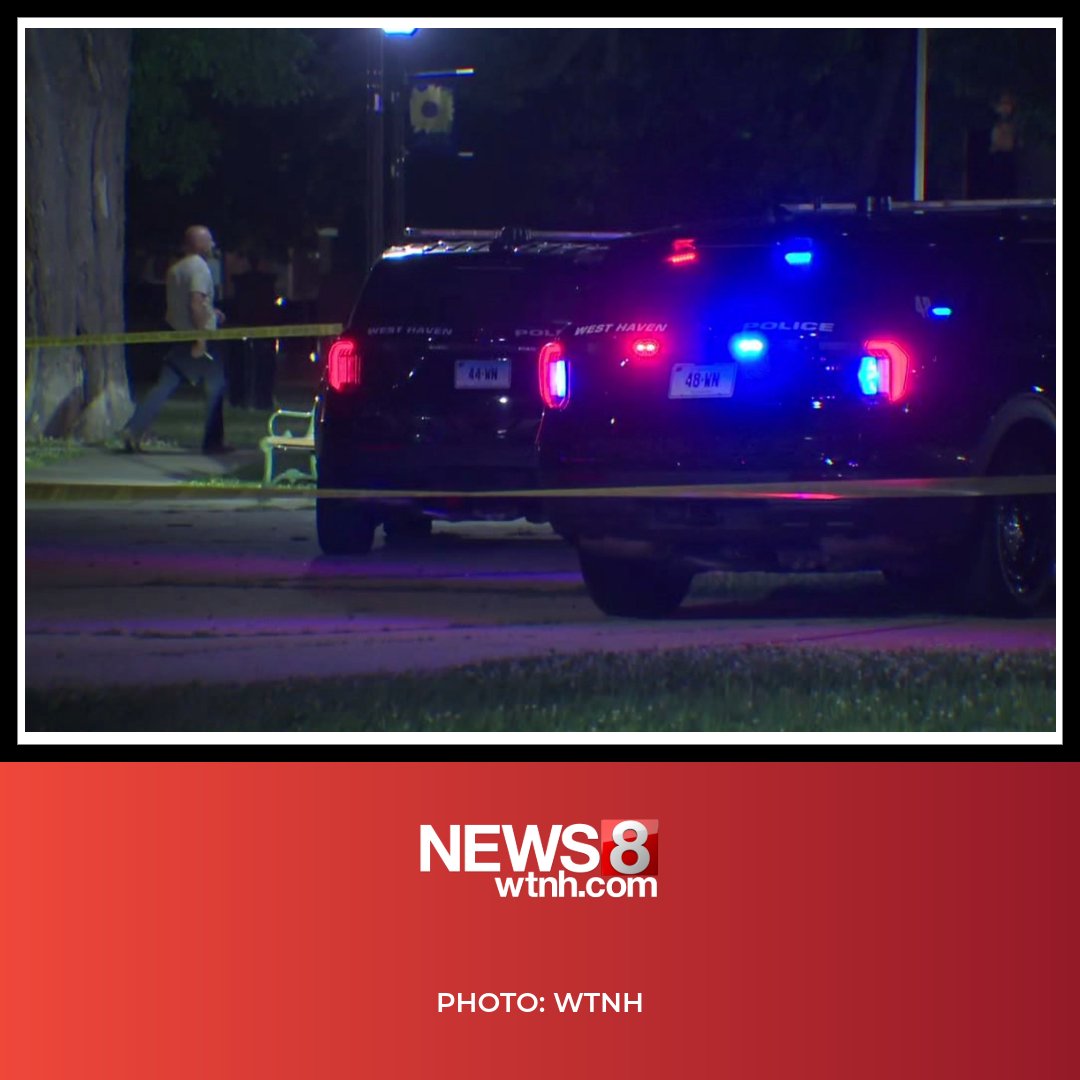 A police investigation is underway at the West Haven Green