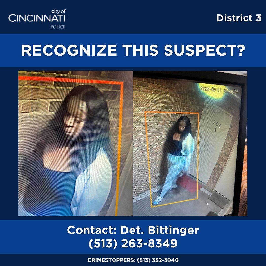 D3 is investigating a Burglary offense that occurred at 3792 Westmont Dr.The pictured suspect entered an apartment and took several household items before leaving the complex