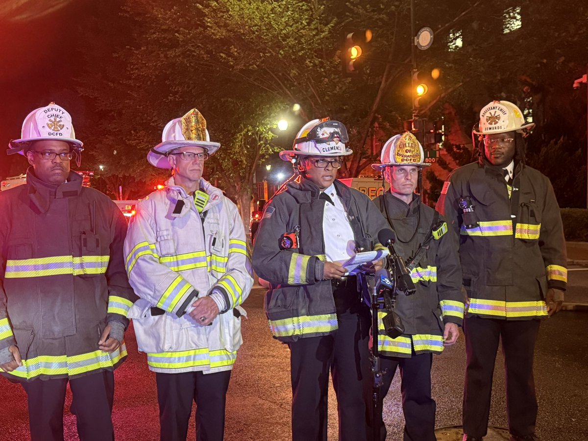 2nd Alarm - 700 Block of 8th Street SE Four mixed use properties had active fire. All fire extinguished Units conducting overhaul & salvage operations. Two adults/three kids displaced. A 2nd Firefighter was transported wi/ minor injuries to an area hospital