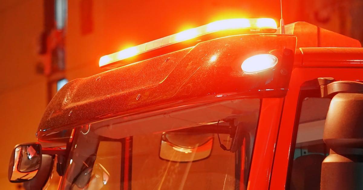 Crews battle barn fire in Darke County