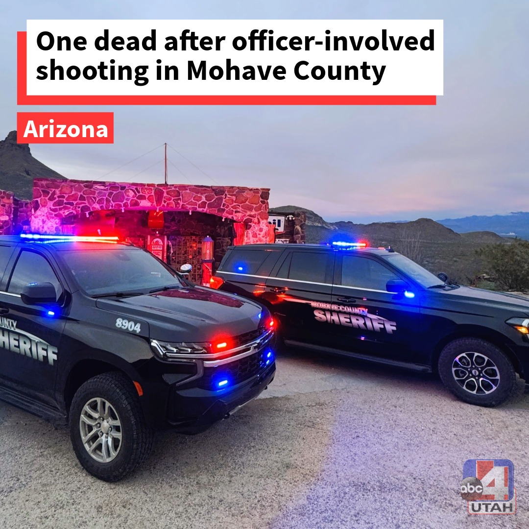 One person is dead after an officer-involved shooting east of Kingman in Arizona.