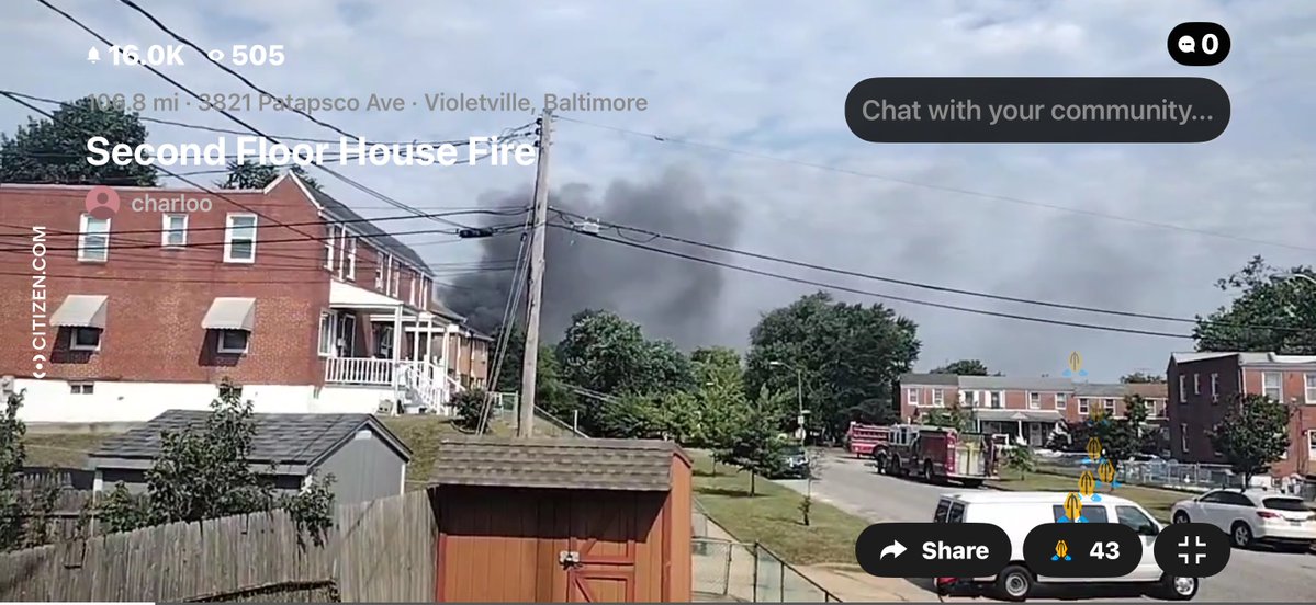 Photos from this morning’s fire in South Baltimore.