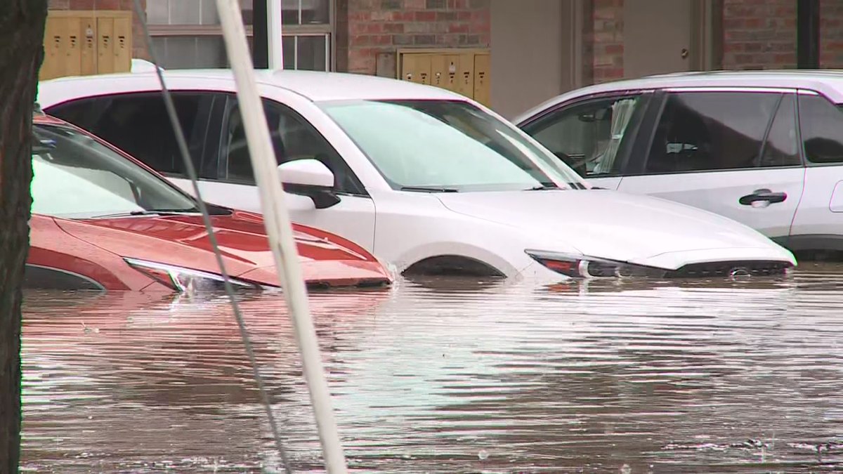 The Lexington Fire Department safely evacuated five residents after an apartment complex flooded