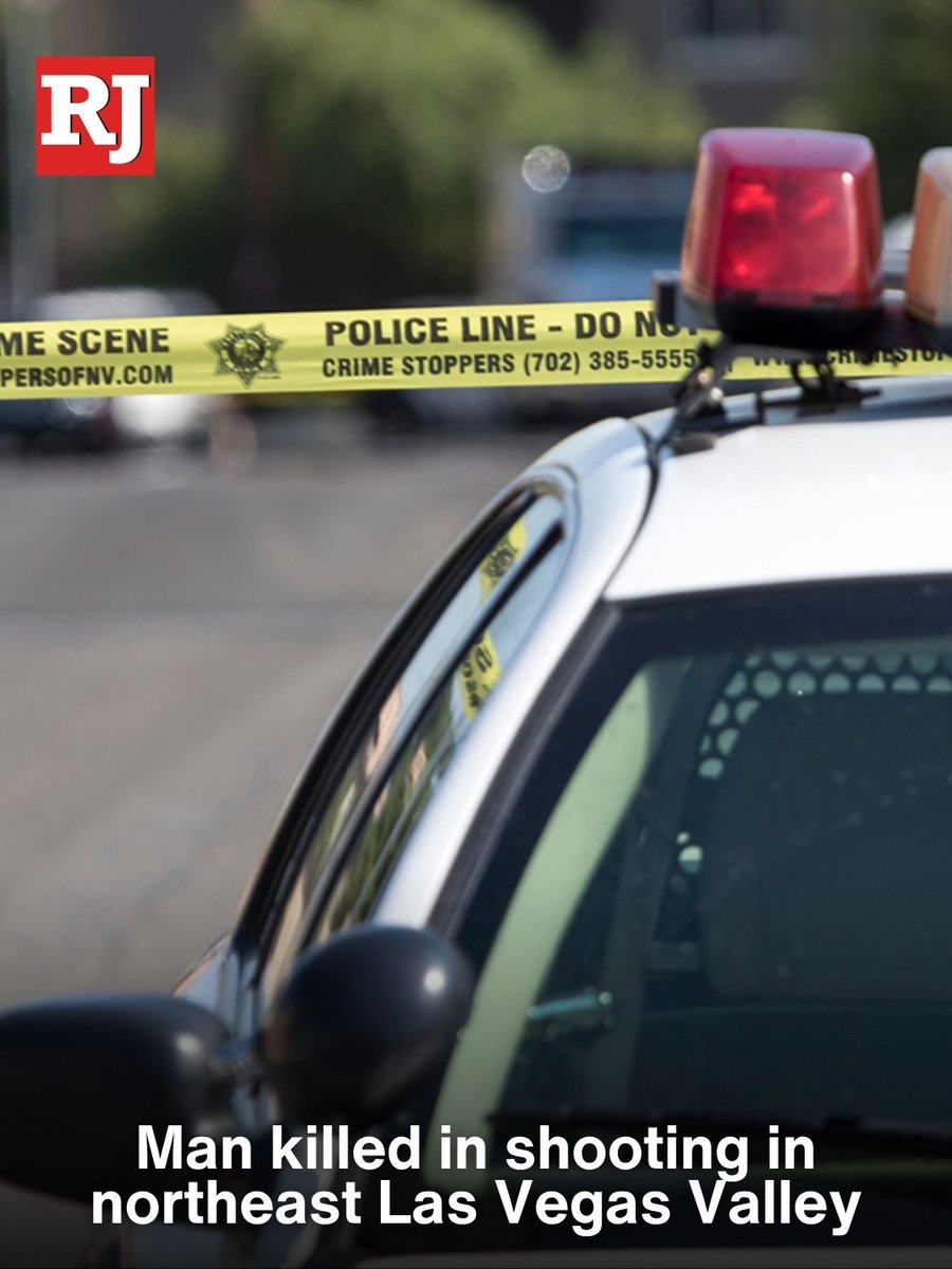 “The victim was talking with a friend when, suddenly, he was shot at,” Las Vegas police Lt. Monique Rodriguez said. She added that two unknown men fled the area after the shooting