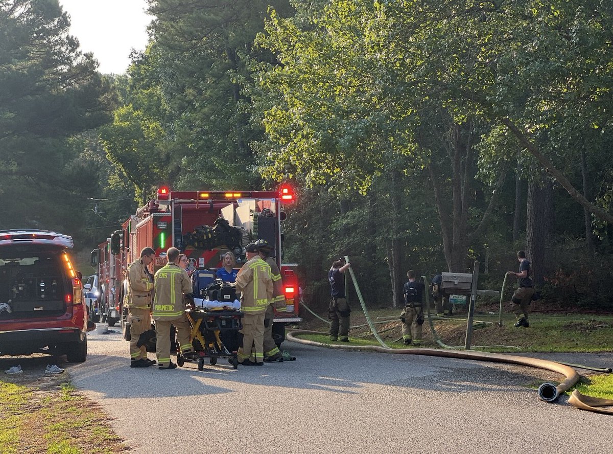 Multiple fire crews responded to an early morning house fire in Garner