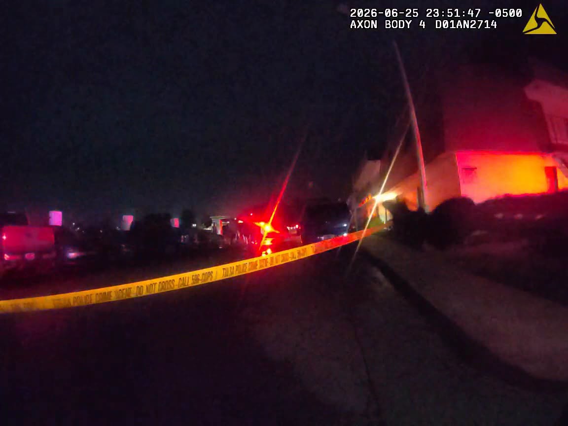 Authorities are investigating after three people were stabbed at a Tulsa apartment complex late Thursday night