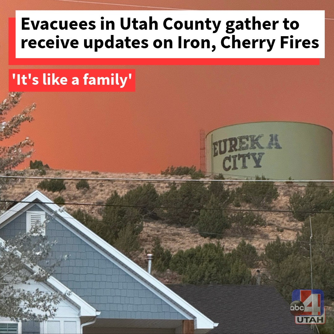 Over 100,000 acres have been ravaged by Utah's various wildfires in 2026, prompting a statewide state of emergency. On Saturday, evacuees in Utah County gathered to learn what's next.
