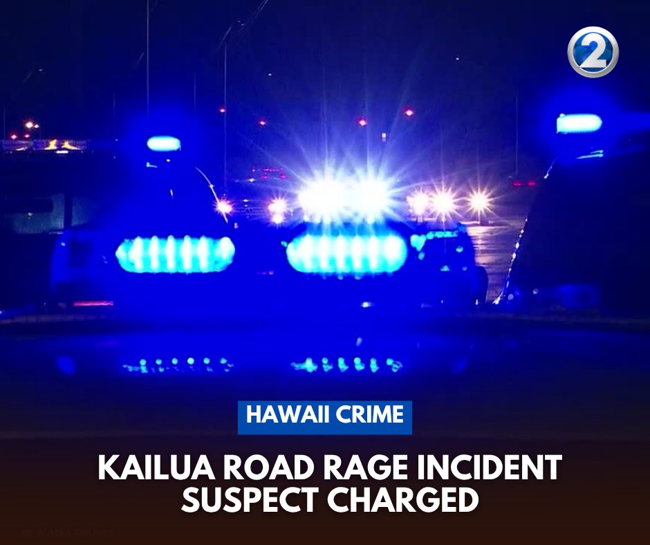 Honolulu police have charged a suspect in a violent road rage incident in Kailua.