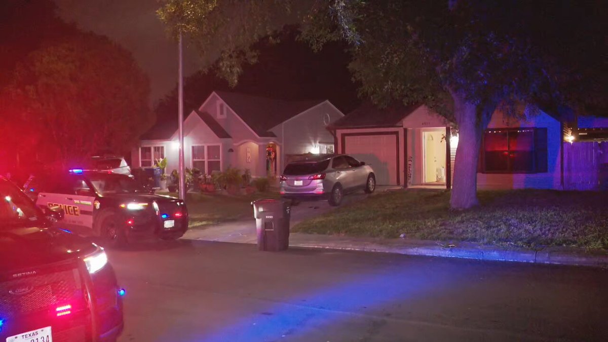 Two children were shot after gunfire erupted outside an East Side home on Comanche Sunrise, where residents were awakened by the sound of gunshots, police say.