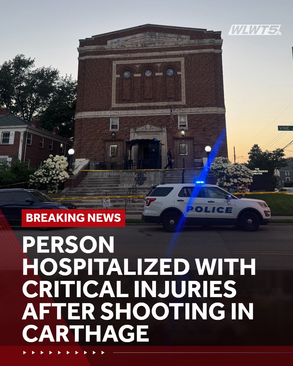 Cincinnati police are investigating a shooting near the historic Williams Francis Taft Theatre.