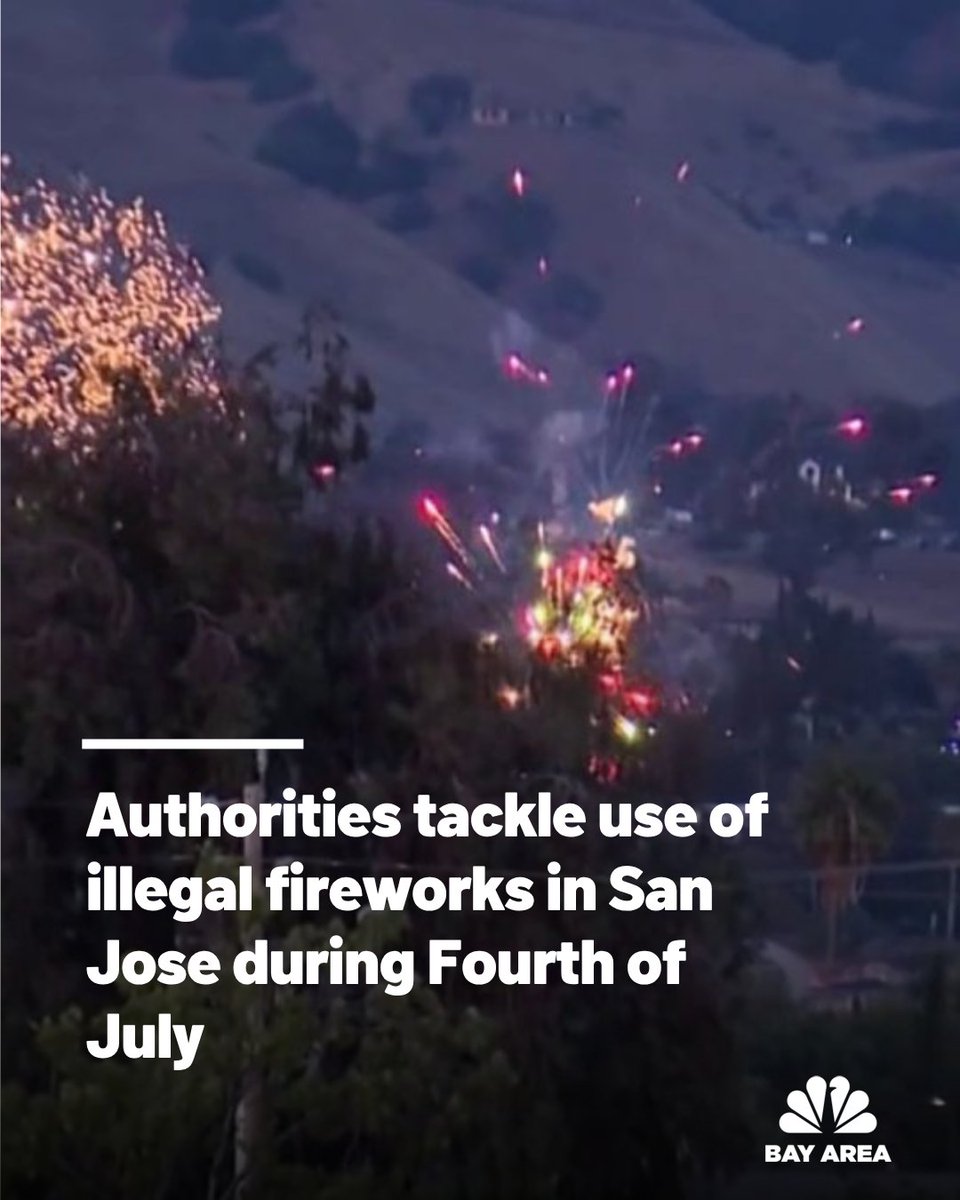 Saturday night across San Jose, police launched drones from five fire stations and began roving the skies, catching illegal fireworks at the source