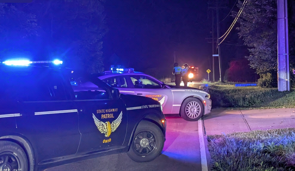 Motorcyclist flown to hospital with serious injuries from overnight crash in Clermont County, troopers say