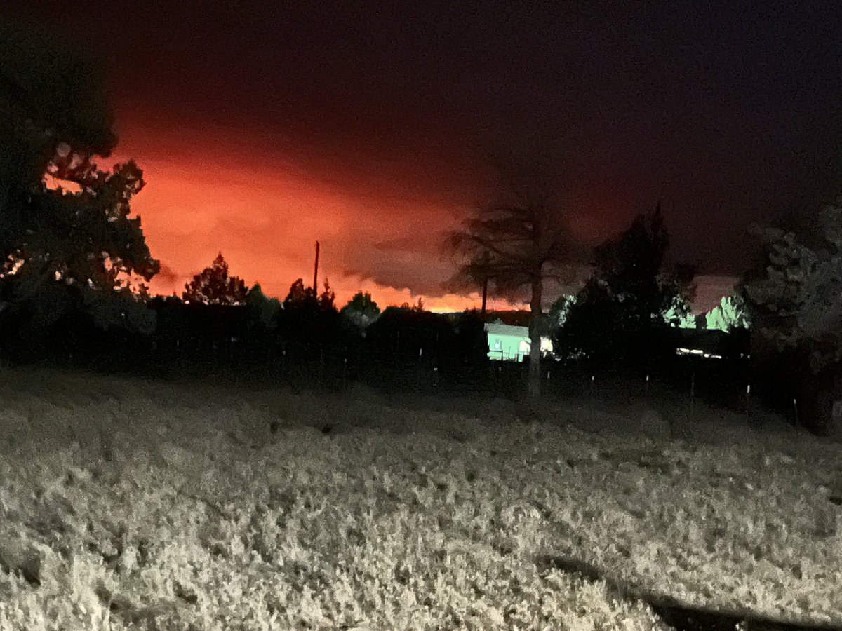 Oak Fire just east of Sisters Oregon.