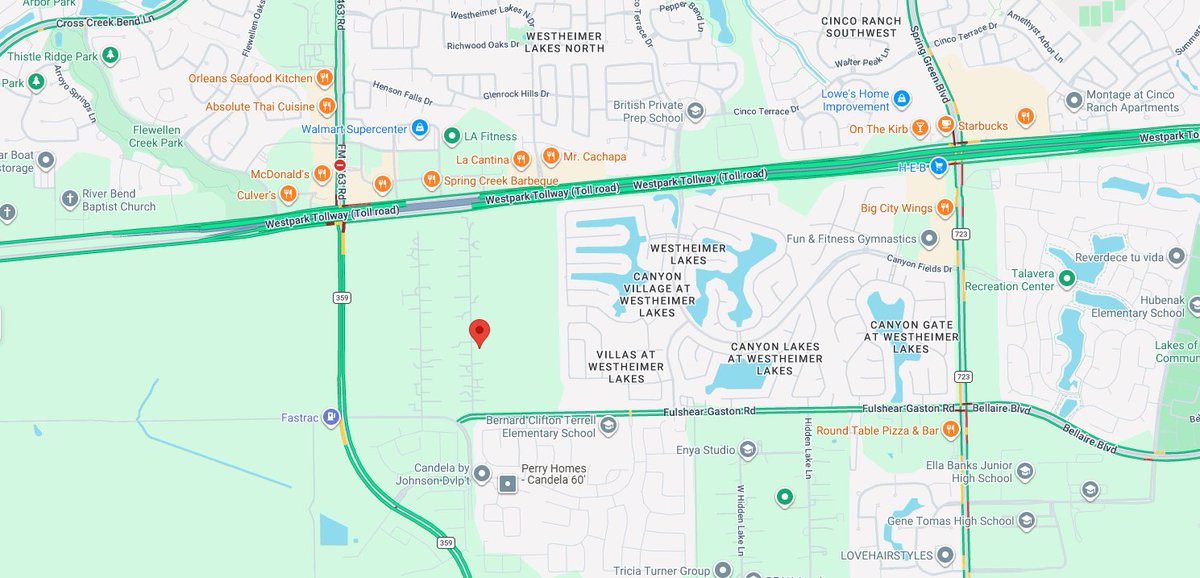 Richmond (fort bend county)   ***aircraft crash***   46 kitty hawk street east   *0745 hours* small aircraft crashed on the 2 sty residential near the covey trails airstrip. pilot has been transported to the hospital. no other reported patients