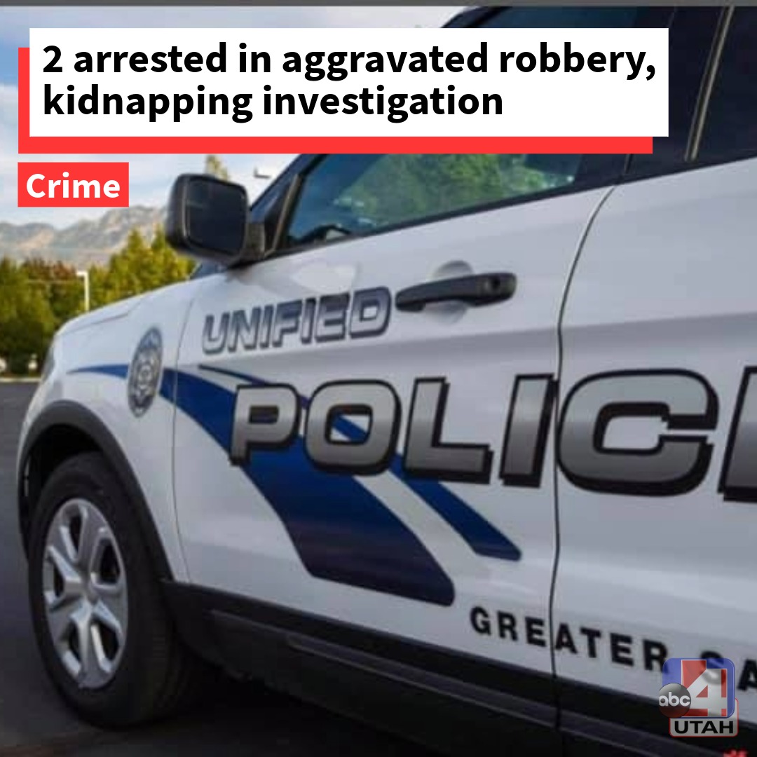 Police have confirmed that they have arrested two individuals in relation to an aggravated robbery and kidnapping.