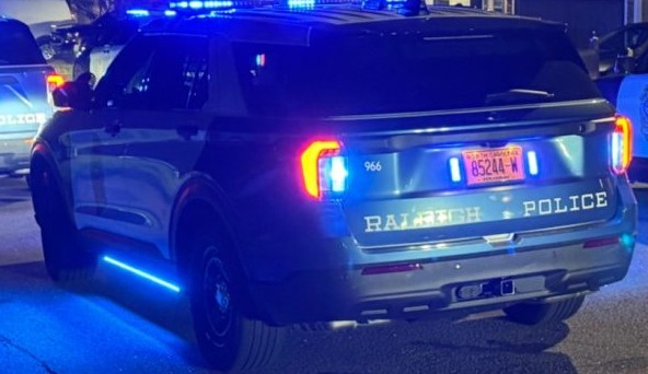 One person was hospitalized after an early-morning shooting near a Raleigh gas station, police said