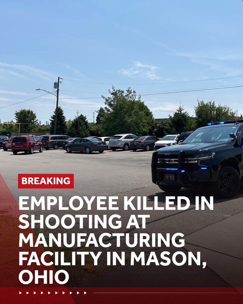 An employee is dead after a shooting at a manufacturing facility in Mason, Ohio, the company has confirmed