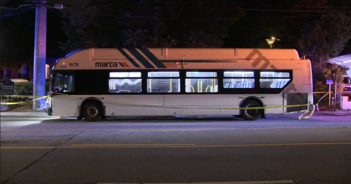 Police activity surrounds MARTA bus in Sandy Springs