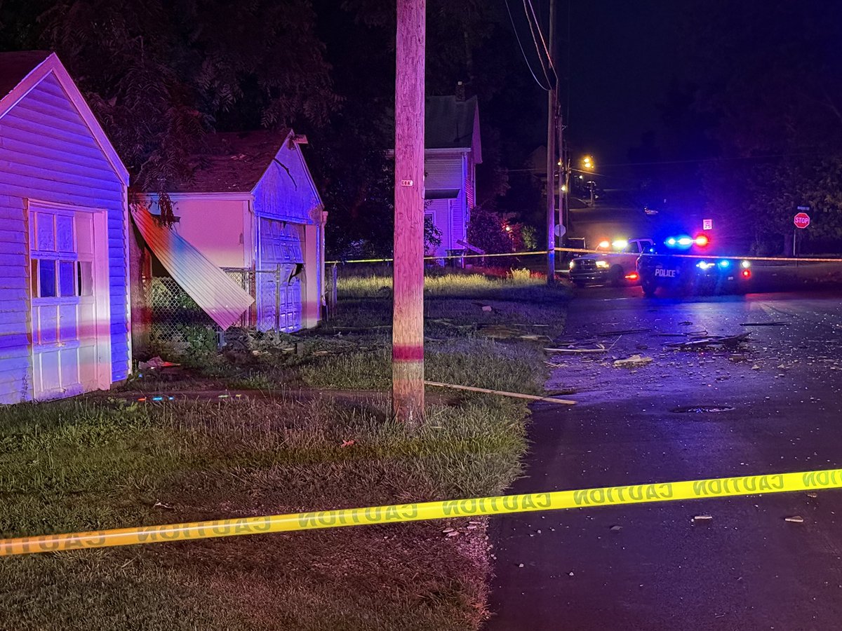 House explosion that damaged many other structures in a Canton neighborhood. This is on Bonnot Place NE.