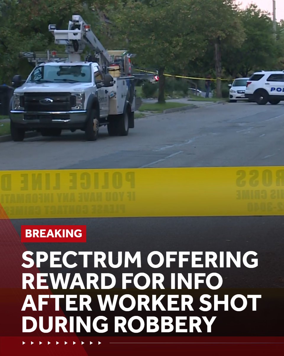 Spectrum is offering a reward for information after one of their workers was shot during a robbery in Avondale