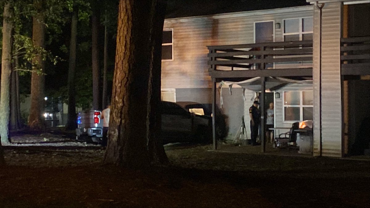 A driver was taken to the hospital after crashing into an apartment building in Raleigh early Friday morning