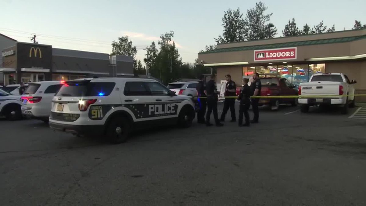 Shooting near Anchorage gas station sends 1 to hospital; police on scene