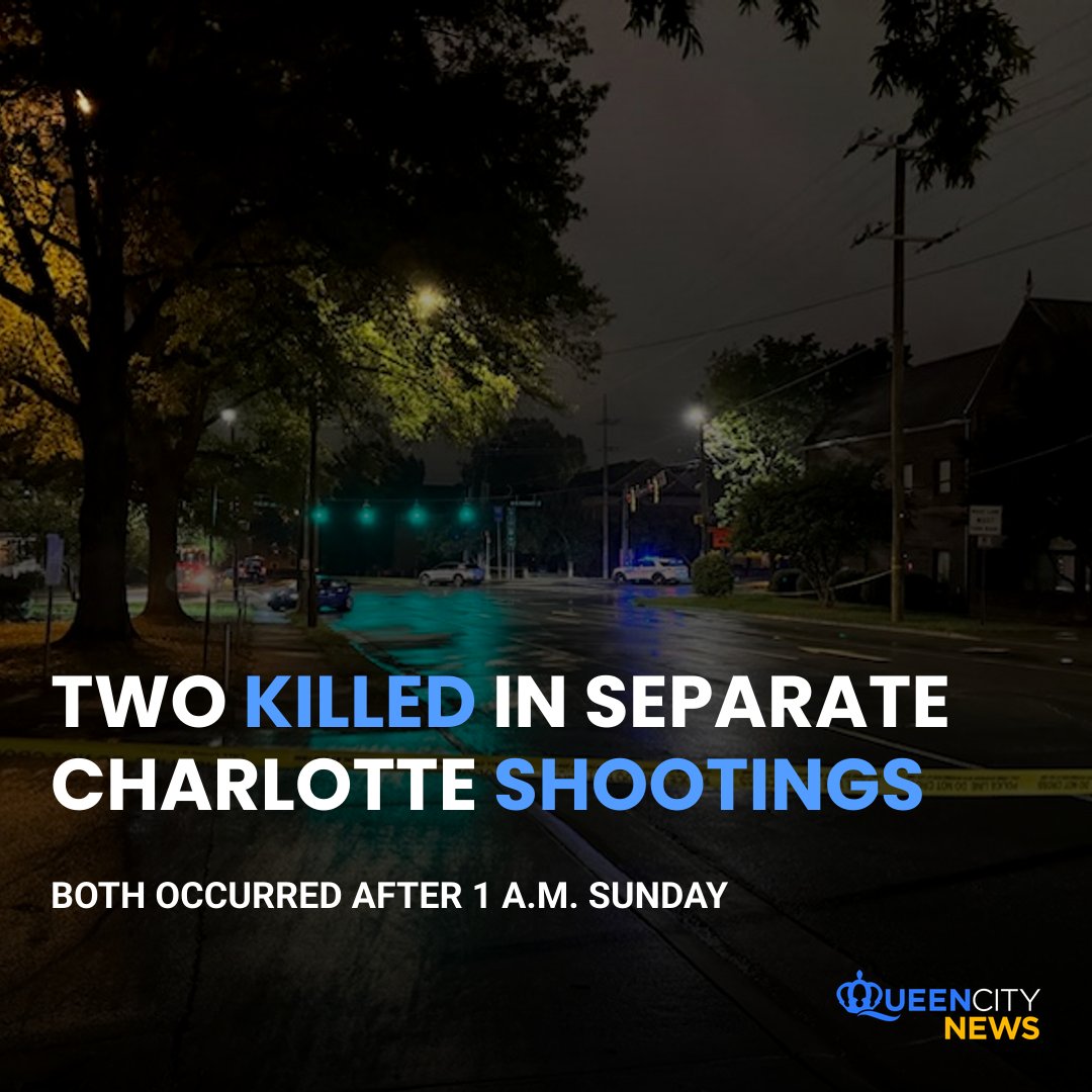 Two people are killed after separate homicides that happened within minutes of each other in Charlotte: CMPD