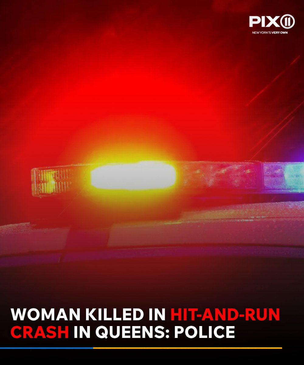 Police said the woman was standing near a bike lane when an unknown SUV hit her and drove off.